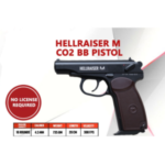 Hellraiser M CO2 BB .177Cal, 4.5mm Air Pistol